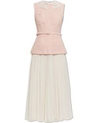 Self-Portrait - Dress With Lurex Thread - Lyst