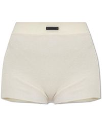 Fear Of God - Knit Shorts With Logo - Lyst