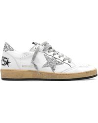 Golden Goose - 'Ball Star' Leather Low-Top Sneakers - Lyst
