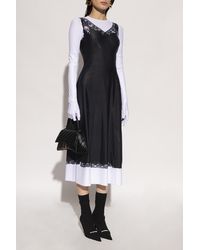 Balenciaga - Dress With Trompe L'Oeil Effect - Lyst