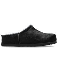 UGG - 'Otzo Calf Hair Clog' Leather Shoes - Lyst