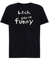 R13 - T-Shirt With Print - Lyst