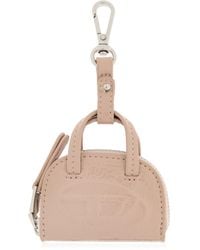 DIESEL - Pouch On Keychain "Charms 1Dr Dome" - Lyst