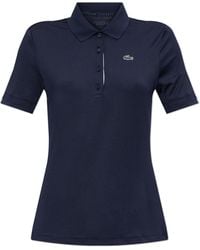 Lacoste - Polo With Logo Patch - Lyst
