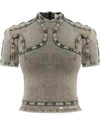 KNWLS - Scuba Turtleneck Top - Lyst