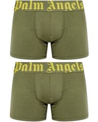 Palm Angels - Two-Pack Of Boxers With Logo - Lyst