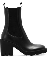 Burberry - 'Stride' Heeled Ankle Boots - Lyst