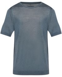 Rag & Bone - T-Shirt With A Round Neckline - Lyst