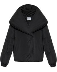 Moschino - Insulated Jacket With Wide Collar - Lyst