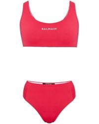 Balmain - Two-Piece Swimsuit - Lyst