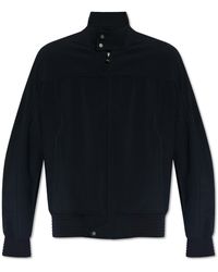 Emporio Armani - Jacket With A Stand-up Collar, - Lyst