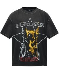 Represent - T-Shirt With Colorful Print - Lyst