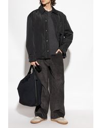 Ami Paris - Cashmere Sweater With A Crew Neck - Lyst