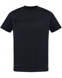 Emporio Armani - T-Shirt With Logo - Lyst