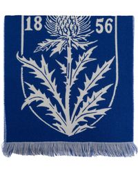 Burberry - Scarf With Logo - Lyst