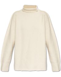 Issey Miyake - Turtleneck With Wool Finish - Lyst