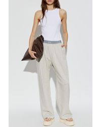 KENZO - Sweatpants With Stitching On The Legs - Lyst