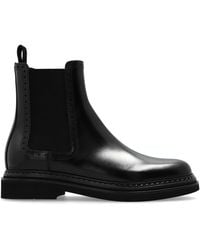 Dolce & Gabbana - Leather Chelsea Boots - Lyst
