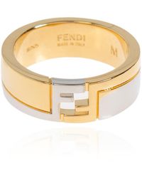 Fendi - Ring With Logo - Lyst