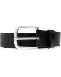 DIESEL - Logo B-Flag-D Belt - Lyst