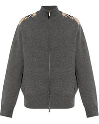 Burberry - Wool Cardigan 'Jamie' - Lyst