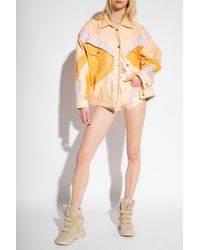 Isabel Marant Jean and denim jackets 