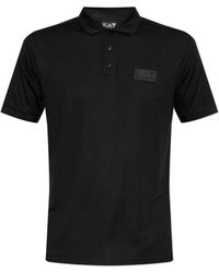 EA7 - Polo With Logo - Lyst