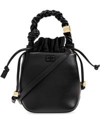 Ganni - 'Bou Mini' Bucket Handbag - Lyst