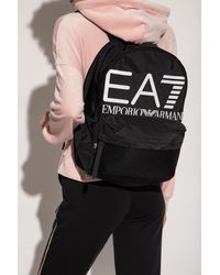 EA7 - Backpack With Logo, - Lyst