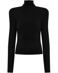 DSquared² - Turtleneck With Shoulder Pads - Lyst