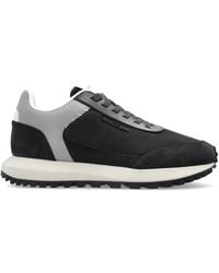 Emporio Armani - Sports Shoes With Logo - Lyst