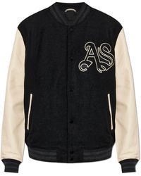 AllSaints - 'Holloway' Bomber Jacket - Lyst
