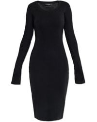 DSquared² - Long Sleeve Dress - Lyst
