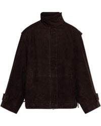 ROTATE BIRGER CHRISTENSEN - Suede Jacket - Lyst