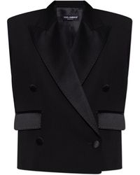 Dolce & Gabbana - Wool Vest - Lyst