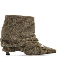 The Attico - Heeled Ankle Boots Juno - Lyst