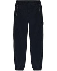 Stone Island - Trousers With Logo Patch - Lyst