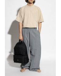 Balenciaga - T-Shirt With Embroidered Logo - Lyst