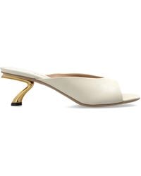 Ferragamo - Heeled Mules "Igea" - Lyst
