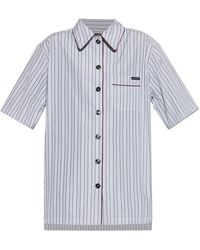 Dolce & Gabbana - Shirt With Stripe Pattern - Lyst