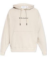 Off-White c/o Virgil Abloh - Sweatshirt With Embroidered Logo - Lyst
