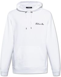 Balmain - Hooded Sweatshirt - Lyst