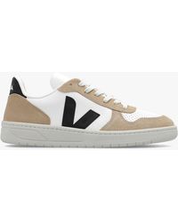 Veja - 'V-10 Chromefree Leather' Sneakers - Lyst