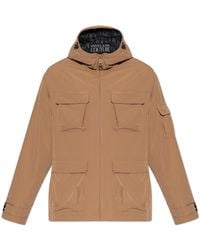 Versace Jeans Couture - Insulated Jacket With Hood - Lyst