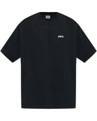 Vetements - T-Shirt With Printed Logo - Lyst