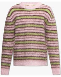 Marni - Striped Sweater - Lyst