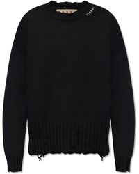 Marni - Cotton Sweater - Lyst