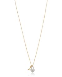 Kate Spade - Brass Necklace - Lyst