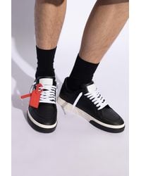 Off-White c/o Virgil Abloh - Off- Low Leather Vulcanized Sneakers For - Lyst