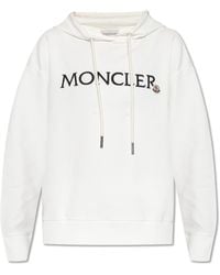Moncler - Sweatpants With Logo Patch - Lyst